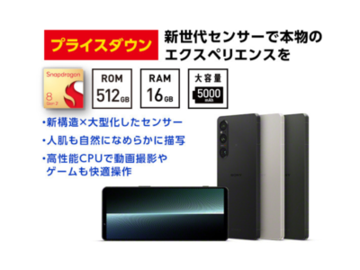 Sony Xperia 1 V XQ-DQ44 ROM 512GB/16GB RAM OLED SIM-Unlocked 6.5