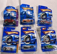Lot Of 6 2006/07 Hot Wheels New In Box With Stained Boxes.