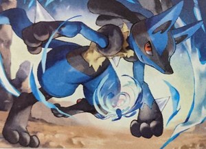 Mega Lucario Shiny  Pokemon art, Pokemon, Painting