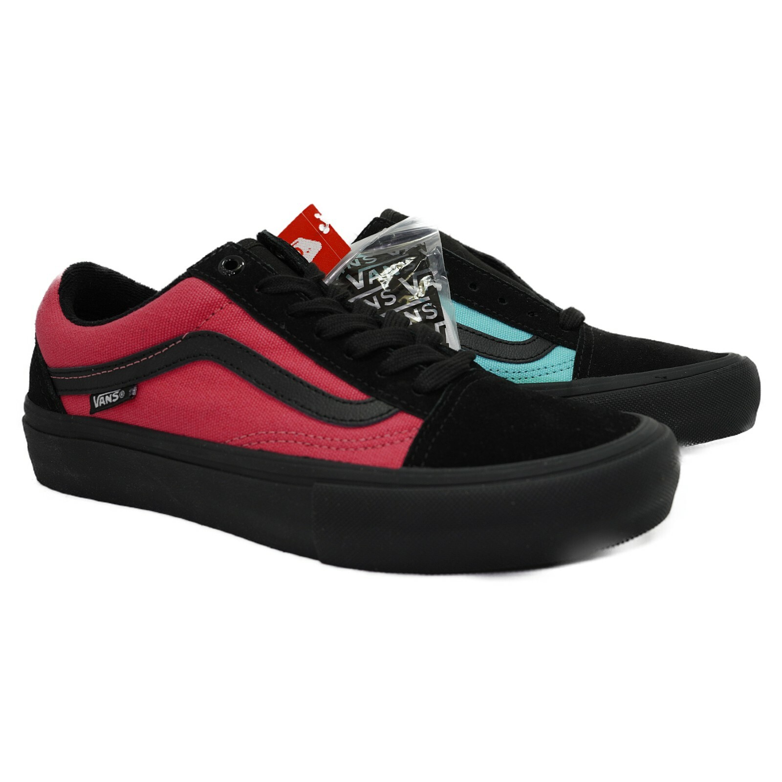 vans old skool pro asymmetry black rose