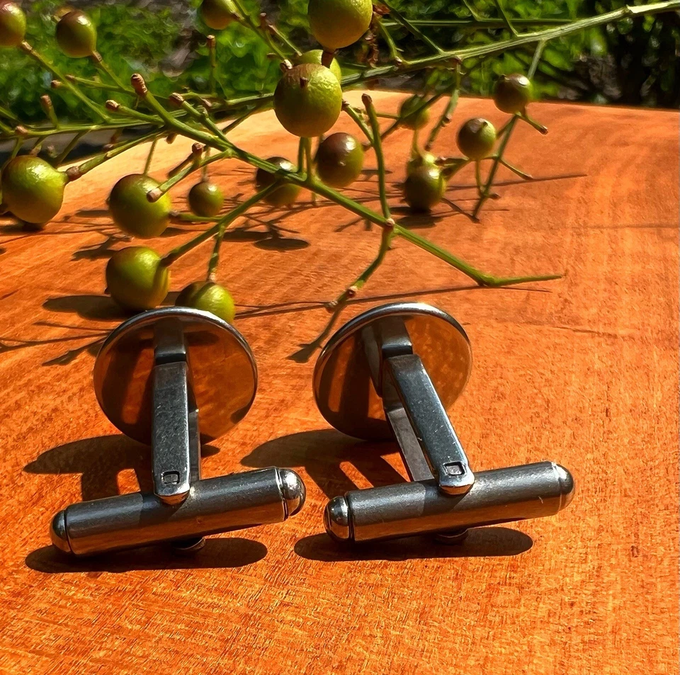 万圣节蜘蛛袖扣袖扣首饰 — 第 4/4 张图片