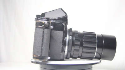 AS IS Pentax 6x7 67 Eye Level Medium Format Film Camera + Takumar