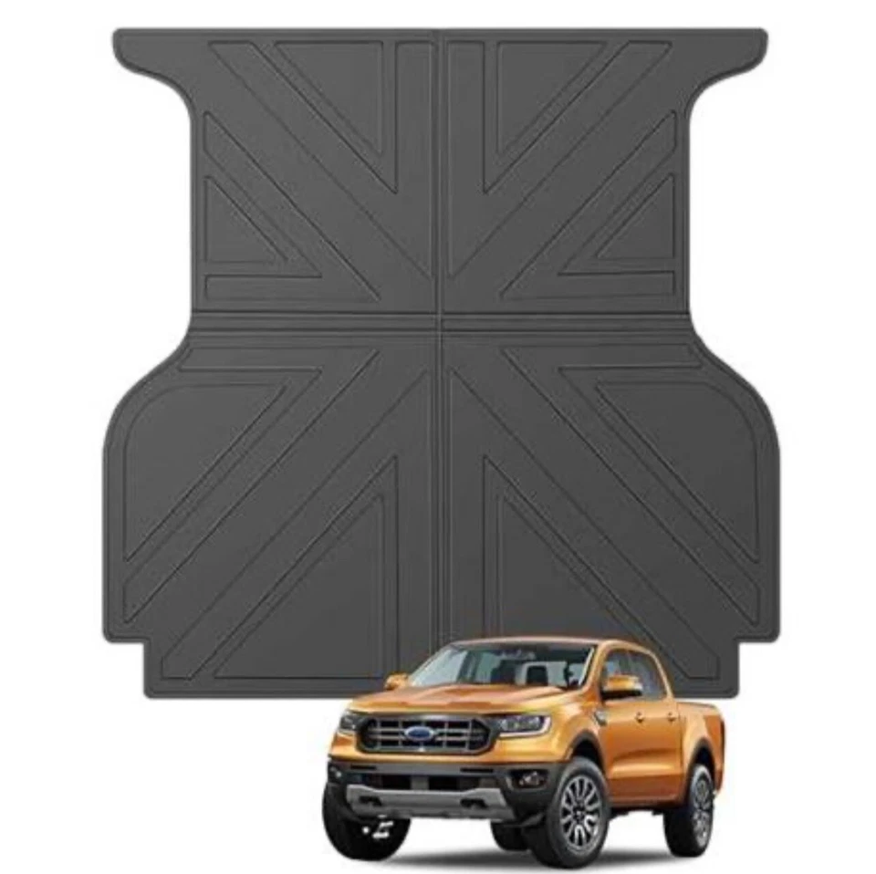 Bed Mat For 2019-2023 Ford Ranger 5ft All Weather Protection Truck Bed Liner - Image 3 of 3