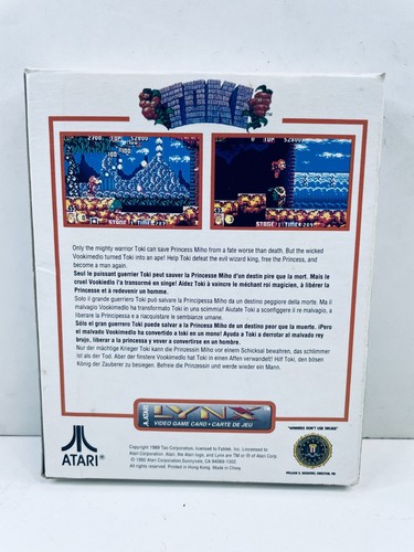 Toki Atari Lynx Genuine PAL Boxed + Manual - Fast Post - Foto 3 di 10