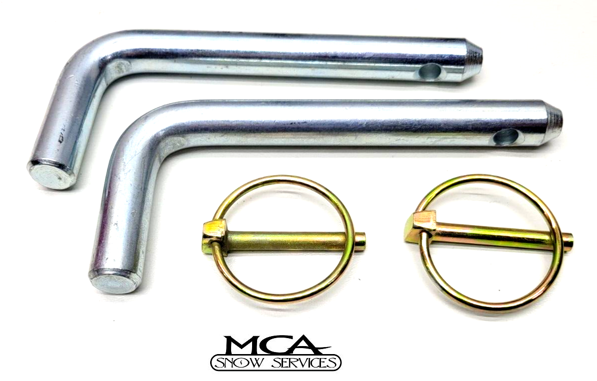 MEYER SNOW PLOW (2) 5/8 HINGE PINS AND (2) 1/4 LINCH PINS 08562