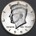 1995-S Silver Proof Kennedy Half Dollar - 90% Silver - (PR) KM#A202c -HD95SS