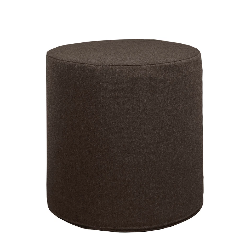 Akustik Sitzhocker Sitzwürfel Hocker Rund Absorber Büro Wohnzimmer Wollfilz - Bild 4 von 4