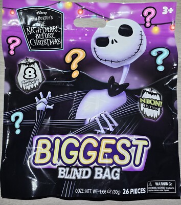 BIGGEST BLIND BAG The Nightmare Before Christmas  Neon Edition NEW FAST SHIPP