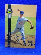 1992 Classic Four Sport Draft Pick Collection Numbered /1475 Derek Wallace Auto