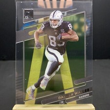2021 Panini Clearly Donruss Darren Waller Base Las Vegas Raiders NFL Football 29