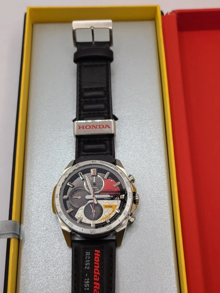 Reloj solar radio casio edifice eqw-a2000hr-1ajr Honda Racing edición limitada Foto 3 de 4
