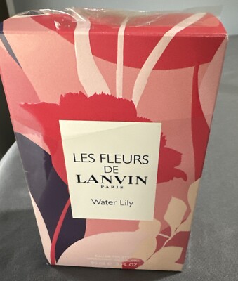 Les Fleurs De Lanvin Water Lily Perfume By Lanvin EDT Spray 3oz/90ml For Women