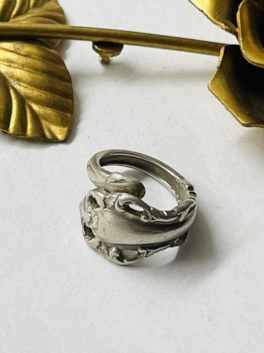 🌘Vintage Lunt Sterling Silver Spoon Ring