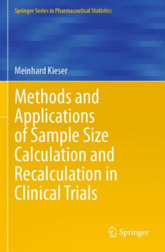 Thumbnail - Methods And Applications Of Sample Size Calculation And Recalculation