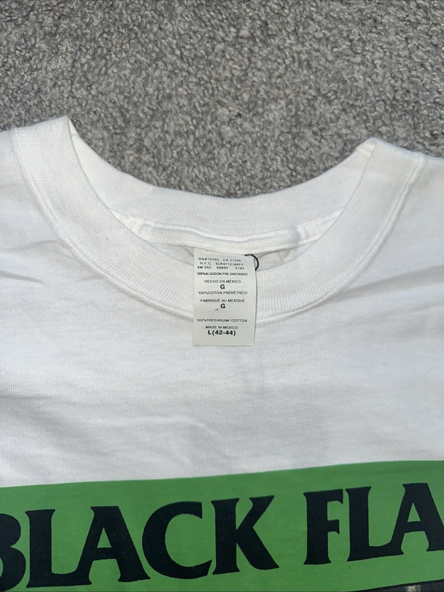 Vintage 90s Black Flag Live 84 Tshirt Sz L | eBay Vintage 90s Black Flag Live 84 Tshirt Sz L | eBay