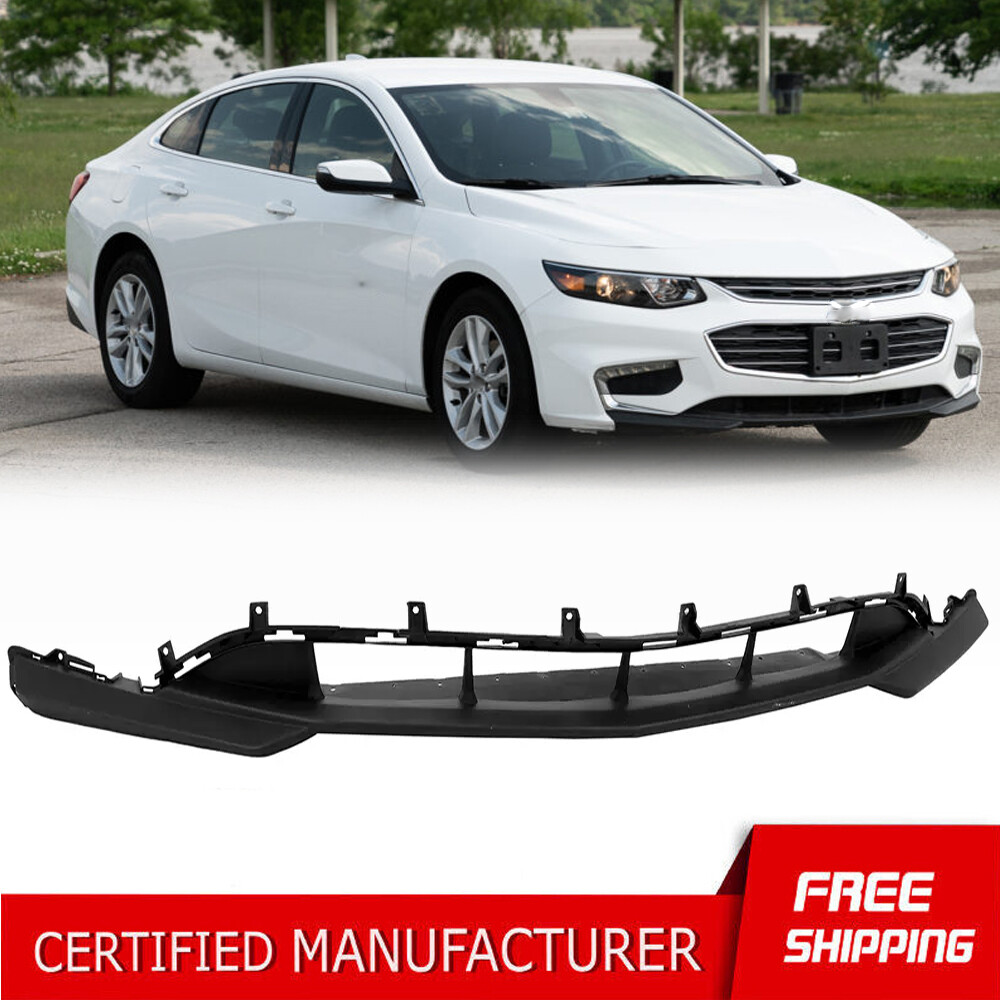 Front Lower Bumper Valance Cover For 2016-2018 Chevy Malibu – Direct Fit, Black, GM1015138