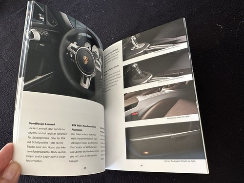 2012 2013 Porsche Cayman & S Tequipment GERMAN Brochure Accessories 987 Catalog - Picture 7 of 7