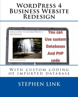 WordPress 4 Business Website Redesign: With custom coding of imported database-