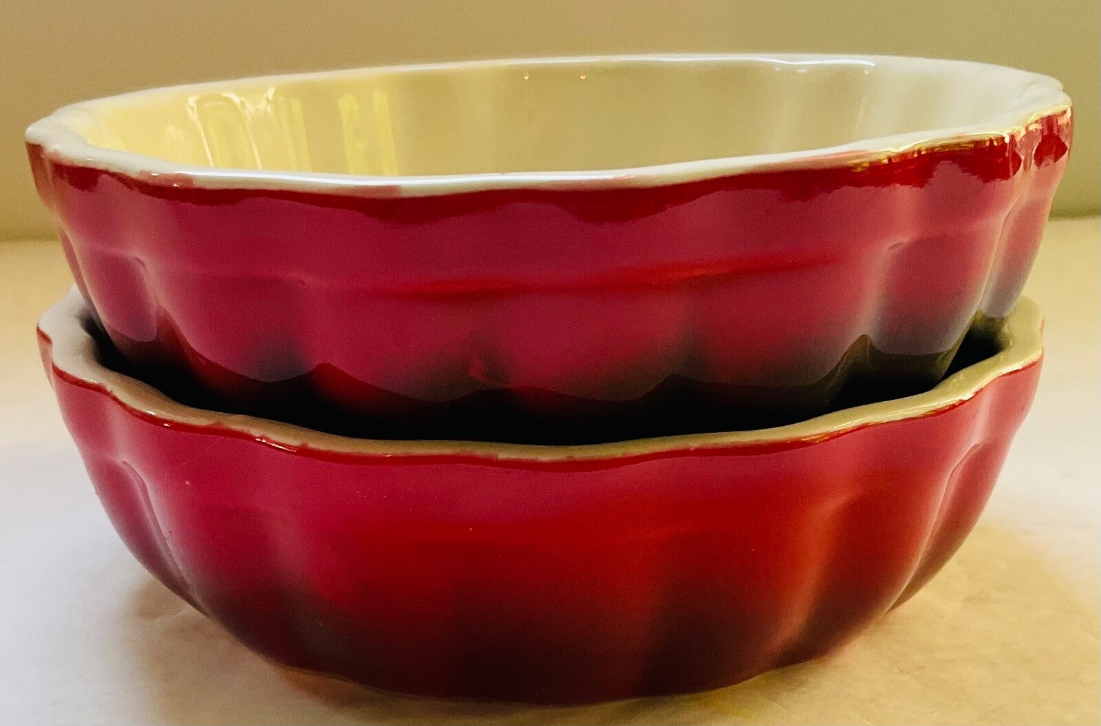 Red Rocqgroup Ramekin Rocq Parisian Patisserie 5