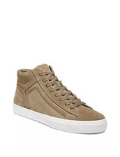 Brand New Vince Fynn Lace Up  Sneaker Suede Leather Size 8.5