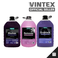 Vintex Removex Alumax Ecoblack Automotive Cleaner Car Maintenance Kit Vonixx