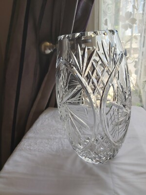 Sehr schöne Kristallvase, 23 sm