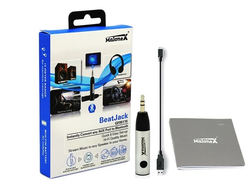 Malonex® Bluetooth Receiver Empfänger Adapter 3.5mm Auto Lautsprecher Kopfhörer⏳ - Bild 21 von 26