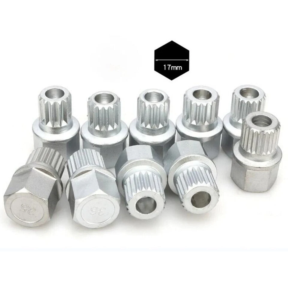 10pc Locking Lug Nut Master Set Wheel Lock Key Removal Tool Kit for BMW and Mini Foto 2 de 4