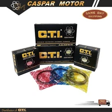 C.T.I. Piston Rings 32-101-08  For 96-14 GMC CHEVROLET ISUZU ASTRO 4.3L OHV 