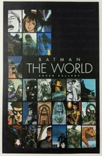 Batman the World Cover Gallery Comic Panel Poster Art Splash Page DC