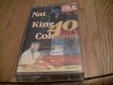 Nat King Cole "40 Hits Volume 1" Cassette Tape