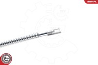 Skv Germany 26SKV136 Handbremsseil Hinten Links, Hinten Rechts FüR Opel