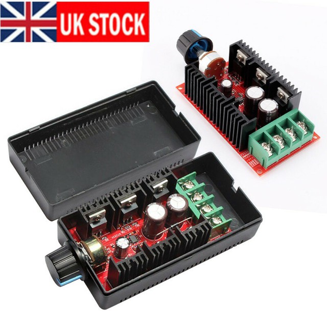 PWM HHO RC controlador 12V 24V 48V 2000W Max 9-50V 40A DC Motor Speed Control