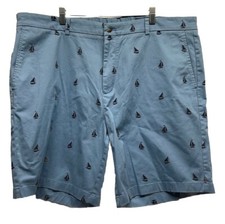 Vineyard Vines Mens Size 42 Blue Classic Fit Sailboat 9" Breaker Shorts New S7 