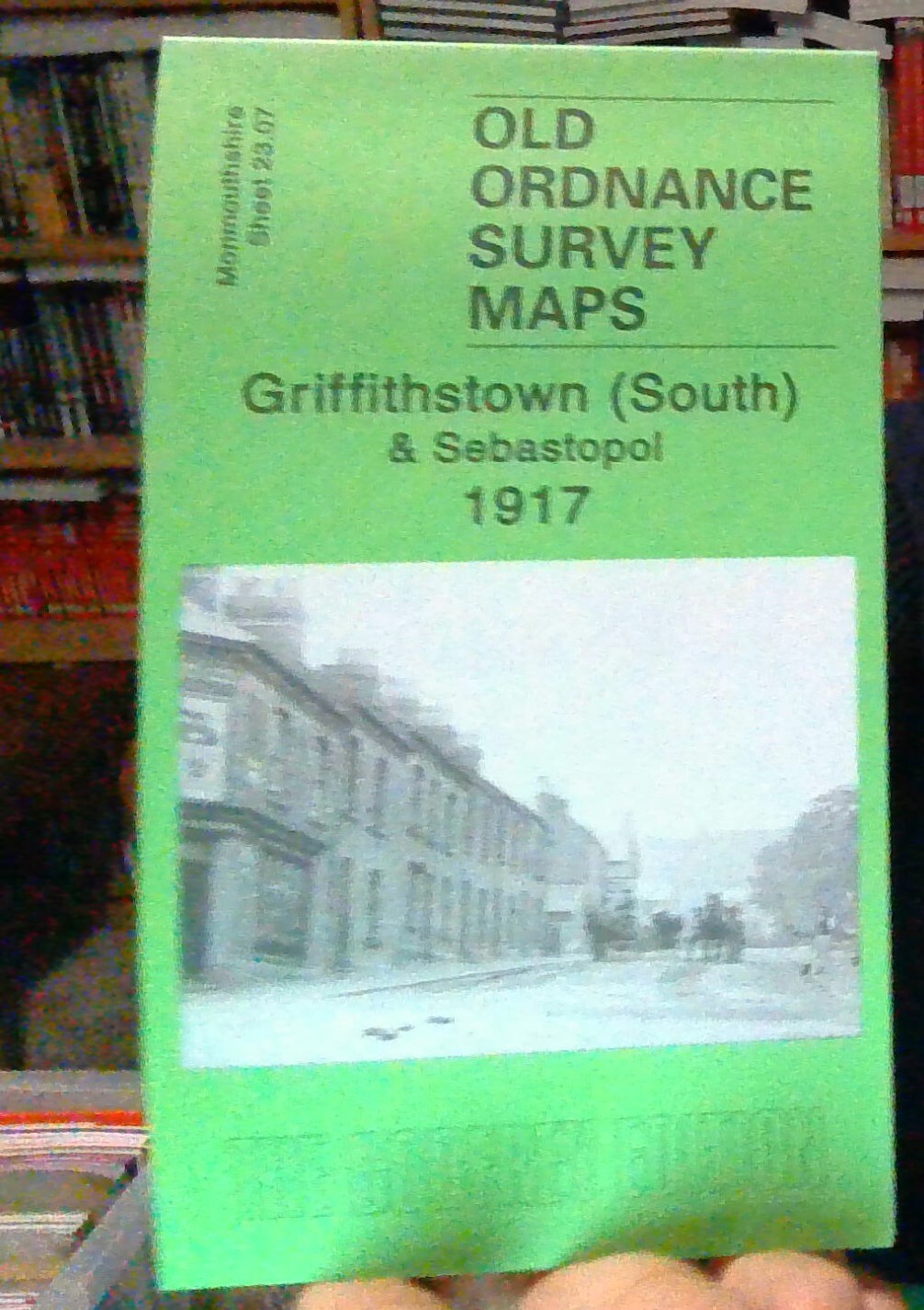 MAP OF Griffithstown South & Sebastopol 1917 Monmouthshire 23.07 Derrick Pratt
