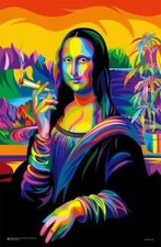 Mona Lisa Joint Mini Poster - 11.5 x 17.5 Laminated