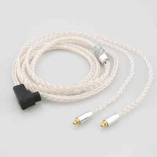 Headphone cable 8core silver Plated 4-pin RSA/ALO TO MMCX For SE846 SE215 SE315