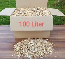 Hackschnitzel 100 Liter Deko Heizen Beet Garten Tierbedarf  Rindenmulch Holz
