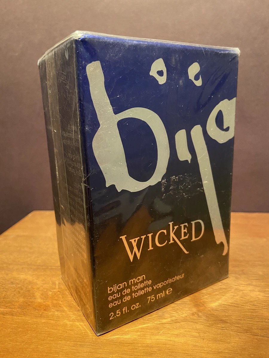 Bijan WICKED By Bijan For Men Eau de Toilette Spray 2.5 Oz 75 ml NIB Sealed RARE