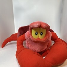 VTG Mattel Disney The Little Mermaid Sebastian Crab Plush 23" Large Life Size