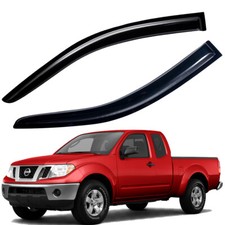 For 2005-2019 Nissan Frontier King Extended Cab Rain Guards Window Vent Visor