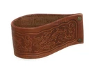 New Handmade stand rack Hold Natural Leather Accessories for smoking pipe
