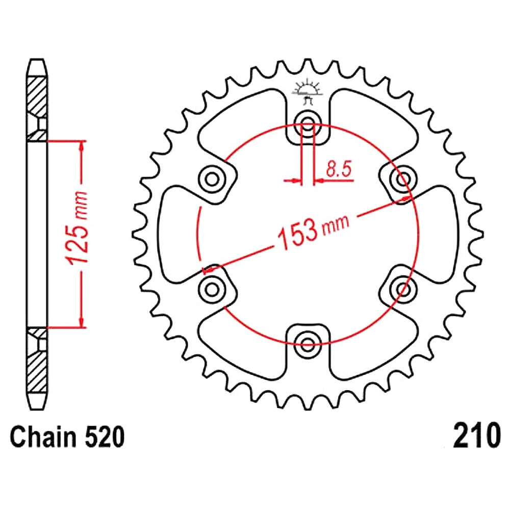 zahnrad 3×2 Zahnrad f. 3. Gang TS 250 ES 175/2,250/2 | 21a. Getriebe