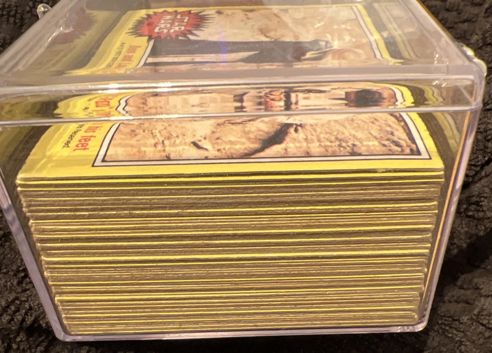 1977 Topps Star Wars Completo 66 Tarjetas Amarillas Tercera Serie #133-198 Foto 2 de 4