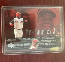 2002 Upper Deck KEN GRIFFEY JR  Piece of History