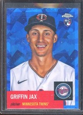 Griffin Jax 2022 Topps Chrome Platinum Blue Atomic Refractor #76 (98/100)