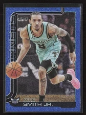 2025-26 Topps NBA Flagship #72 Nick Smith Jr. Blue Glitter Foil