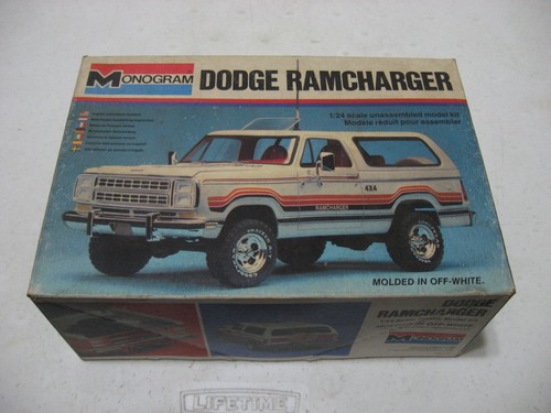 Empty Box Only - Monogram Dodge Ramcharger Model Kit #2263