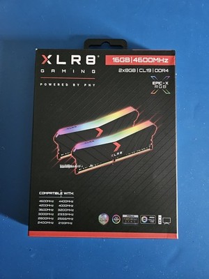 PNY XLR8 Gaming Desktop DDR4 RGB RAM 16GB 4600 MHz CL19
