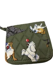 Vera Bradley DOG PARK Small Quilted Cotton Zip Wallet NWT EXACT 2